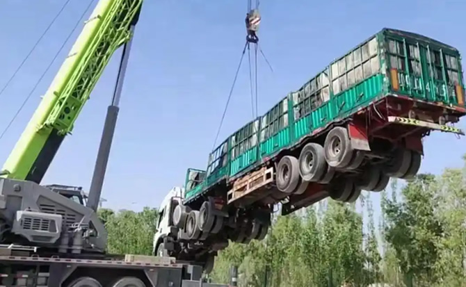 遵化道路脱困救援案例